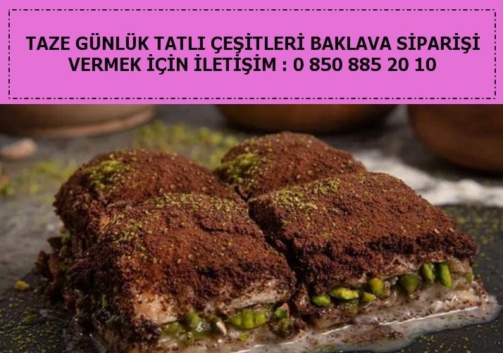 Zonguldak Kestaneli yaş pasta taze baklava çeşitleri tatlı siparişi ucuz tatlı fiyatları baklava siparişi yolla gönder